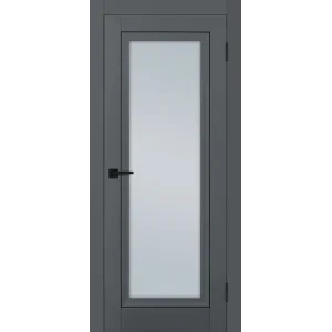 Дверь PROFILO PORTE ПСТ-35 стекло сатинат, темно-серый матовый 80