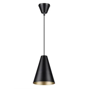 Подвес 5226/1 LOFTI LN22 163 черный, матовое золото Подвес E27 40W 220V BROOKS*