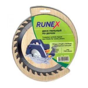 Диск пильный по дереву 200х32/30мм, 48Т, Runex