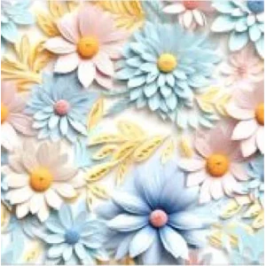 Клеенка ПВХ DECORAMA (DEKOR-LUX) на нетканой основе 1,4х20м GX-244A TM HOZBAT