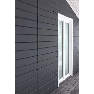 М/сайдинг Квадро брус (GL) Полиэстер RAL7024 (мокрый асфальт) толщина 0,45мм, размер 0,34*3.15 м.п. (в пленке)