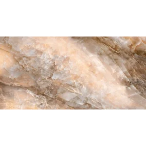Плитка LAPARET Люмен амбра глянцевая обрезная 59,5х119,1 арт.LP6012B0220R