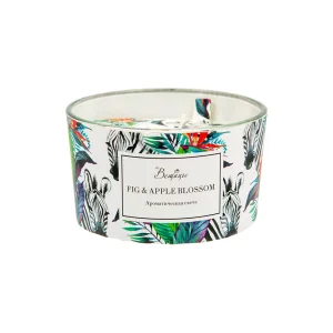 Свеча ароматическая FIG & APPLE BLOSSOM в стекле, Д107 Ш107 В60