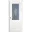 Дверь PROFILO PORTE ПСЦ-27 "Classic" стекло белый сатинат с рисунком, магнолия 60
