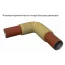Цилиндры Роквул 40 x 114 мм кашированные фольгой (плотность 80кг/м3)
