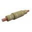 Цилиндры Роквул 40 x 114 мм кашированные фольгой (плотность 80кг/м3)