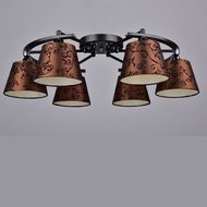 Люстры ткань и дерево Лига Света