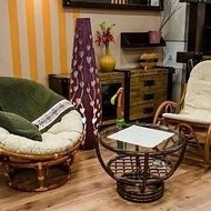 Кресла и стулья из ротанга