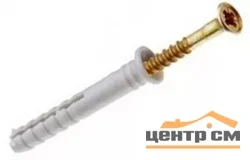 Дюбель-гвоздь 6x60 цил.манж нейлон (уп 200шт) LYT Sormat