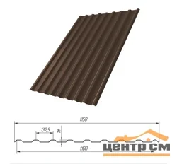 Профнастил С-20(Тип), 0.7 мм, Полиэстер, RAL ** Stynergy, 1.15 * м2