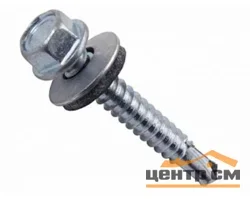 Саморез кровельный 4,8x50(51) сверло №1 оцинк КРс ZP (уп 150шт)