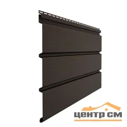 Софит сплошной Docke L=3м, H=0.305м, (пл=0.93м2) Премиум шоколад