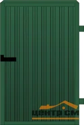 Калитка Эстет PE RAL 1*1,65м ** ШАБЛОН