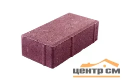 Плитка тротуарная Брусчатка красная 240*120*70 мм (0,0288 кв.м.) РЕСУРС