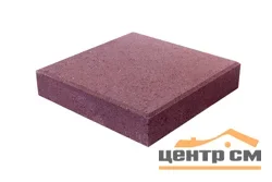 Плитка тротуарная Квадрат красный 330*330*70 мм (0,1089 кв.м.) РЕСУРС