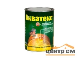 Основа алкидная Акватекс 2 в 1 - рябина 0,8л УФ-защита, влажн. древесина 40%