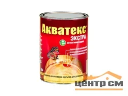 Основа алкидная Акватекс ЭКСТРА 0,8л (рябина) двойная УФ-защита, воск, масло, нанесение на олифу