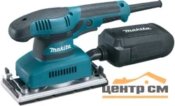 Шлифмашина вибрационная (ПШМ) Makita BO3710, 190Вт, 93х228мм, 11000об\м, ампл-2.6мм, 1.6кг, кор, п\сборник, зажим