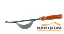 Корнеудалитель GRINDA, из углеродистой стали с деревянной ручкой, 340 мм