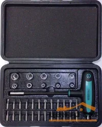 Набор инструмента Jettools , биты и головки, PH/ PZ/ SL / TORX/ HEX 25 мм с адаптером, 35 предметов