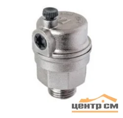 Воздухоотводчик VALТЕС автоматический 1/2" никель ((VT.502.NH.04)