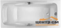 Ванна чугунная JACOB DELAFON REPOS 170x80 с отверстиями для ручек