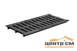 Решетка водоприемная GIDROLICA Standart DN200 С250 щелевая чугунная 500*237*24 мм арт.524