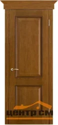 Дверь PORTE VISTA Шервуд глухая античный дуб тон 14 60, шпон