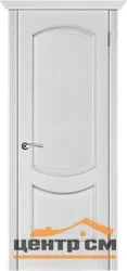 Дверь PORTE VISTA Лира глухая серебрянная патина тон 25 80, шпон