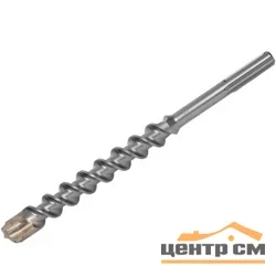 Бур по бетону SDS-MAX 14х340мм 2 резца, спираль шнек, KRAFTOOL "INDUSTRIE QUALITAT"
