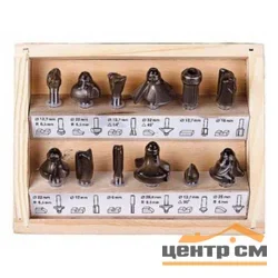 Набор фрез по дереву, 12шт, STAYER