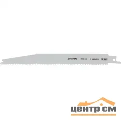Полотно для сабельной пилы STAYER "PROFI" S345XF, Bi-Met, дер с гвозд, лист мет, Al проф 3-18мм, пласт, стеклопл, 200/2, 1-4,3мм