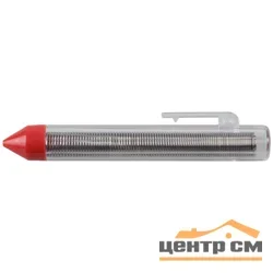 Припой 25г, ЗУБР оловянно-свинцовый, 60% Sn / 40% Pb