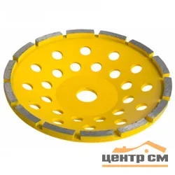 Чашка алмазная сегментная, 1-ряд, 180х22,2мм, STAYER "PROFESSIONAL"