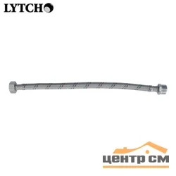 Подводка гибкая для воды 1/2" вн-нар 120 см, стальная оплетка (Lytcho)