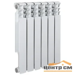 Радиатор "Tropic" биметалл 500 мм, 6 секции,Рр=3,0 МПа, Тмакс=110°С