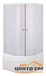 Уголок душевой NIAGARA NG-006-08N 900х900х1950, высокий поддон, стекло МАТОВОЕ, арт. NG-006-08N