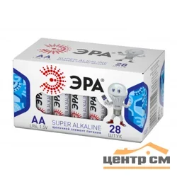 Элемент питания LR6(АА) алкалиновый (уп. бокс 28шт) ЭРА