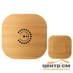 Звонок ЭРА BIONIC Bright wood беспроводной*