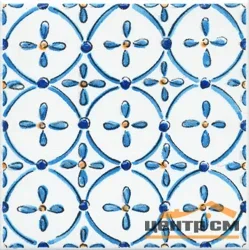 Вставка KERAMA MARAZZI Капри майолика 9,9х9,9 арт.STG\A485\1146