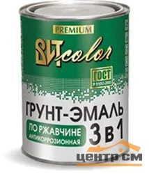 Грунт-эмаль по ржавчине 3 в 1 вишня 1,8 кг ВИТ color