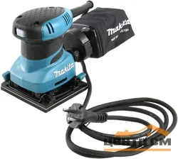 Шлифмашина вибрационная (ПШМ) Makita BO4556, 200 Вт, 112/102 мм, раб.ход 1,5мм