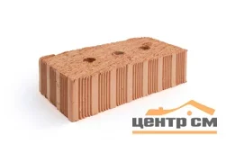 Кирпич полнотелый одинарный рядовой М200 Норский 250х120х65 мм 7% пустотности (рифленый) (6188шт/фуре)