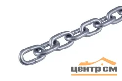 Цепь сварная короткозвенная оцинкованная DIN 766 D5 мм ( катушка 30м )