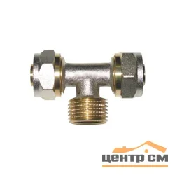 Тройник 16×3/4"M×16