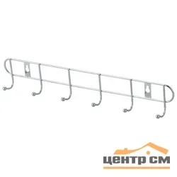 Вешалка 6 крючков Рыжий кот ELINE-WH-2