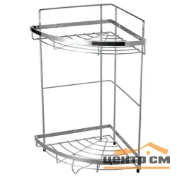 Полка угловая двухъярусная COZY-CR-2