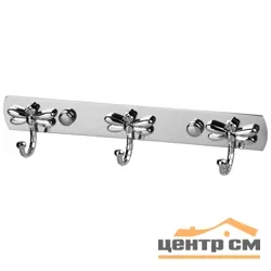 Вешалка с 3-мя крючками Рыжий кот "Стрекозы" SSA-025-3