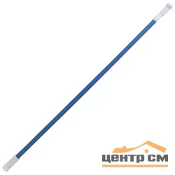 Карниз для ванной комнаты Рыжий кот SCR-1A, алюминий, синий, длина 1,1 - 2 м