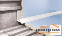 Профиль для плитки CEZAR внутренний 7мм, белый